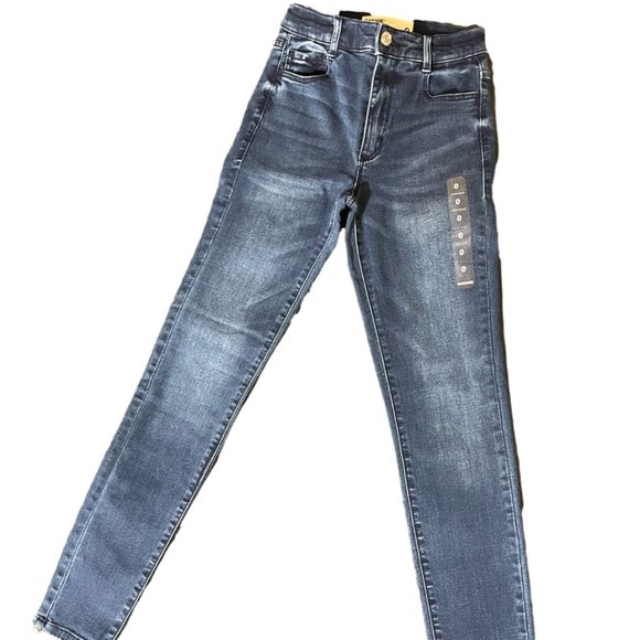 Garage High Rise Jeggings Size 0 Capitol Blue Indigo - Picture 7 of 10